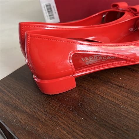 salvatore ferragamo jelly shoes original vs fake|are ferragamo pieces real.